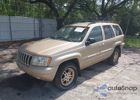 1999 Jeep Grand Cherokee Limited z USA, uszkodzony, nr VIN 1J4GW68S3XC580949